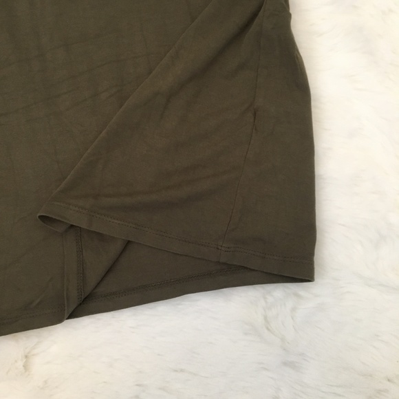 Lucky Brand Green Flutter Sleeve T-Shirt Dress S - Picture 4 of 6